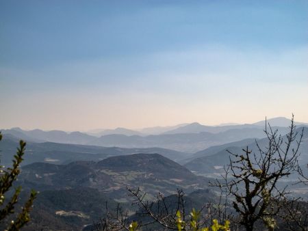 Vue sur les Baronnies Provençales.