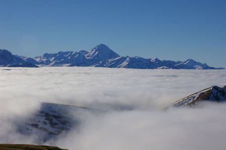 Le Pic du Midi de Bigorre depuis le Cap Nestès