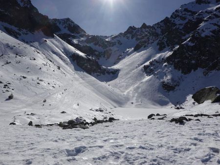 Le lac de Crop, et la suite de l’itinéraire.