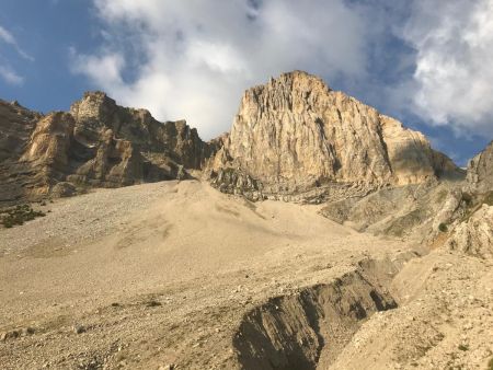 Descente du Col des Aiguilles