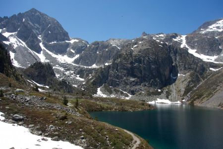 Lac d’Ilhéou (1976m) et pic du Courounalas (2566m)