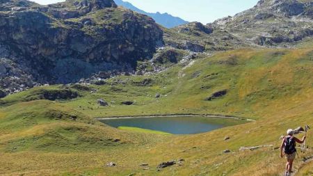 Arrivée au Lac du Clou