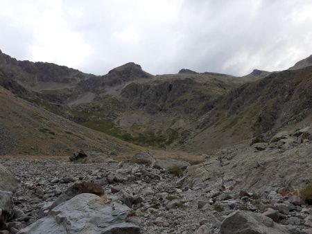 Vue du verrou du Val Estrèche 