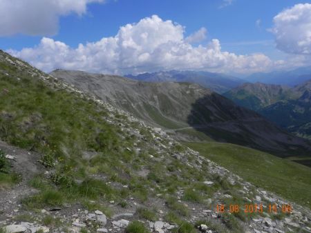 Lors de la montée