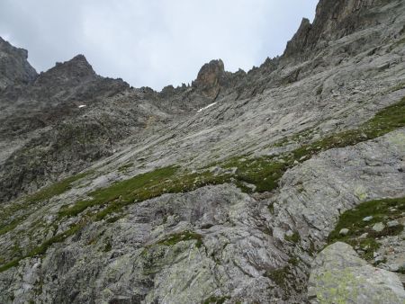 Descente sur les dalles