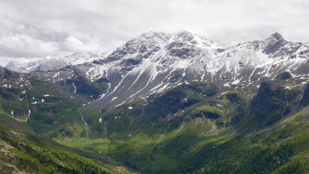 Archeboc et la Pointe de l’Argentière.