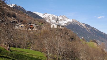 En aval du village de Montgirod.