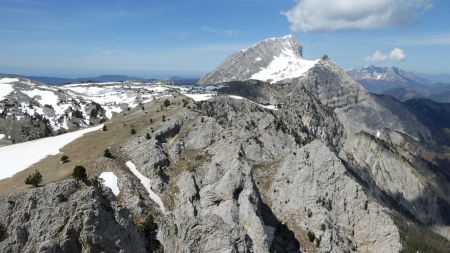 Points de vue de la crête.