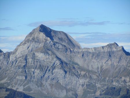 Vue sur le Mont Charvin.