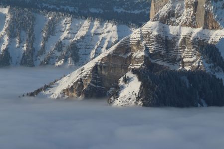 Au pied du Mont Aiguille...