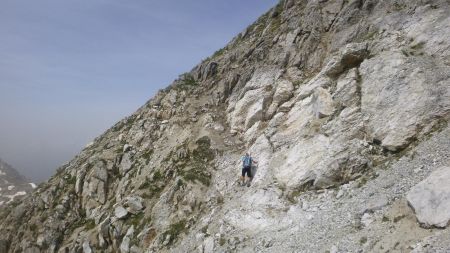 ...puis continuer à monter prudemment