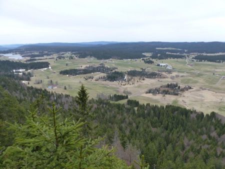 Au dessus de la vallée du Haut-Doubs