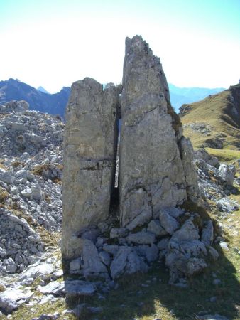 Rocher caractéristique