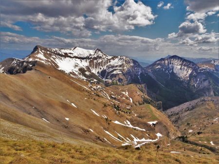 Pic de l’aiguille, Pic de Gleize et Pic Mellette