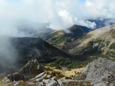 Vers le coeur du secteur de Chaudun.