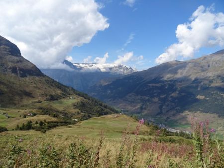 Au fond les Glaciers de la Vanoise