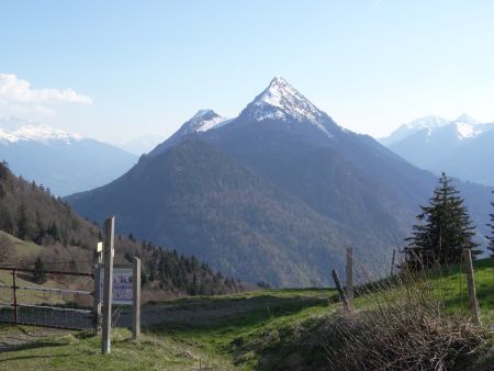 Dernier regard sur le col du Fer.