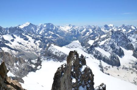 Vue sur les Écrins