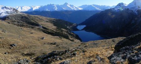 la descente vers les barrages