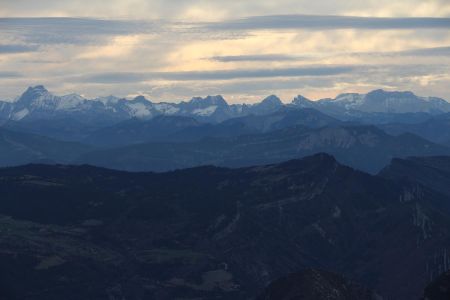 Du Grand Ferrand au plateau de Bure.