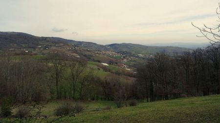 Vue sur St.-Romain-en-Jarez.