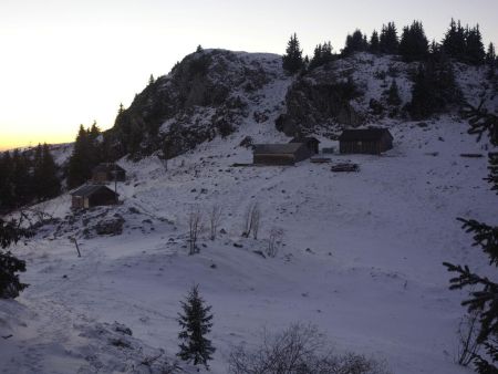 Arrivée aux chalets de Nifflon d’en Bas.