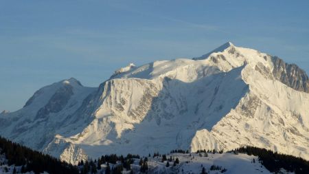 Mont Blanc du Tacul, Mont Maudit, Mont Blanc.