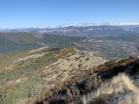 Crête de la Montagne Saint Cyr.