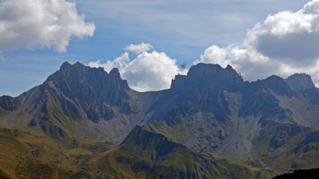 Aiguille du Grand Fond, Brèche de Parozan, Pointe de Presset