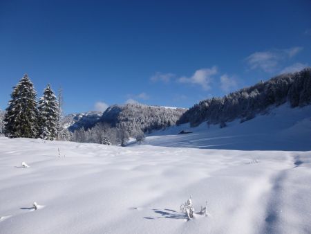 Vers les Chalets Mermet