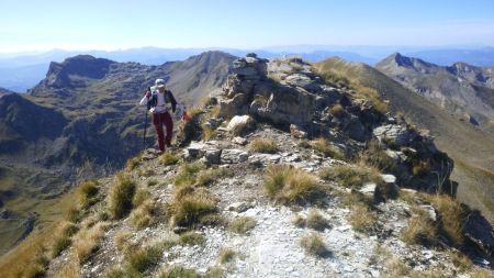 Sur la crête de Malamorte