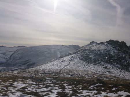 Le Pas de Egues et le Pic de Bèze au fond