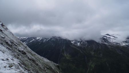 Vue bouchée, vers la Grande Casse