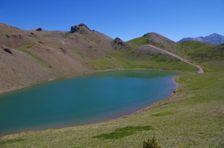 Lac Gignoux, en montant au Charvia