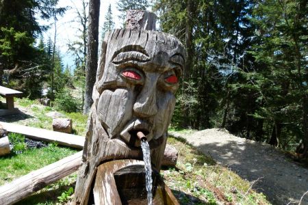 Une eau délicieuse glacée à point !