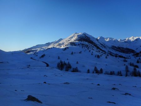 Du départ : vers le col de Larche.