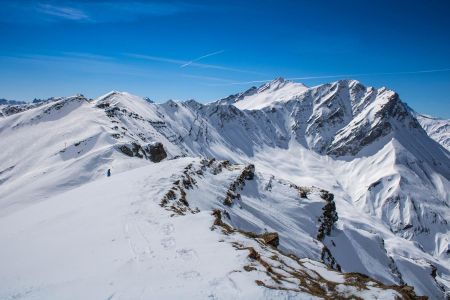 Le prolongement de la crête Arvan/Valloire vers le Sud...