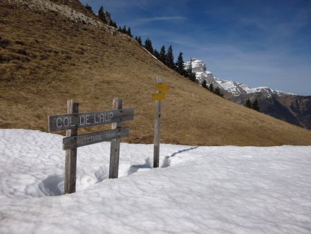 Le col de l’Aup.