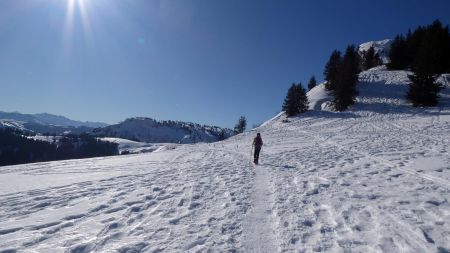 Vers la Croix de Fer