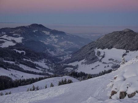 La vallée de Lullin s’embrume...