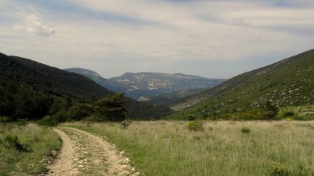 Descente par la piste pastorale.