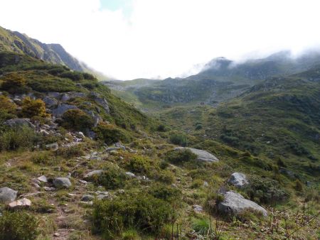 Vers la cabane