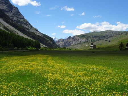 Dans la vallée, près de l’arrivée