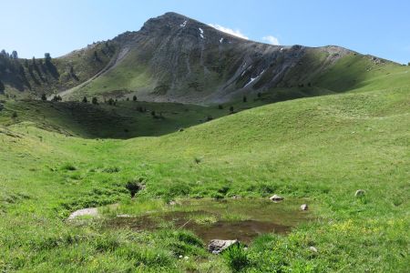 Col 2423 et crête Ouest de Vallouret