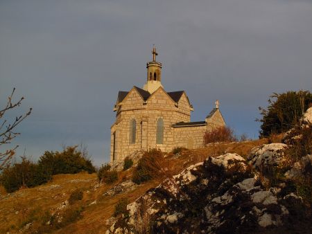 La chapelle du Mont Saint-Michel.