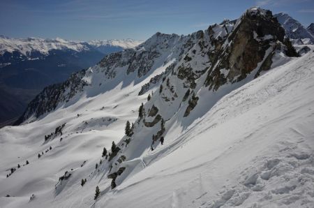 Montée à la Brèche des Ciseaux