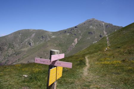 Balise du col de Raus