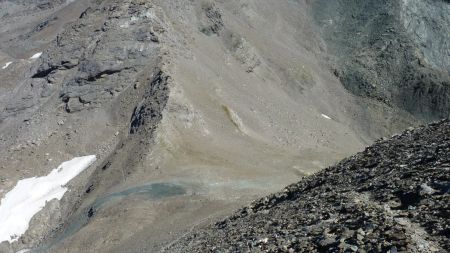 Au dessus du col de l’Autaret