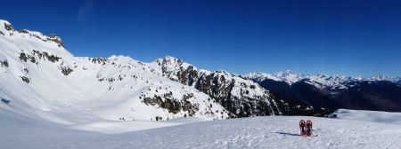 Dôme (cote 2018m), panorama