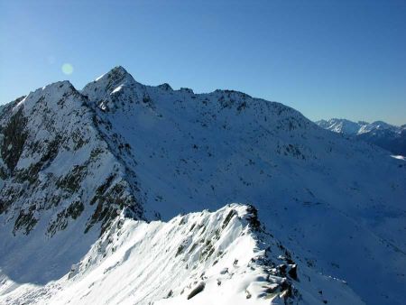 L’arête vers Combe Bronsin